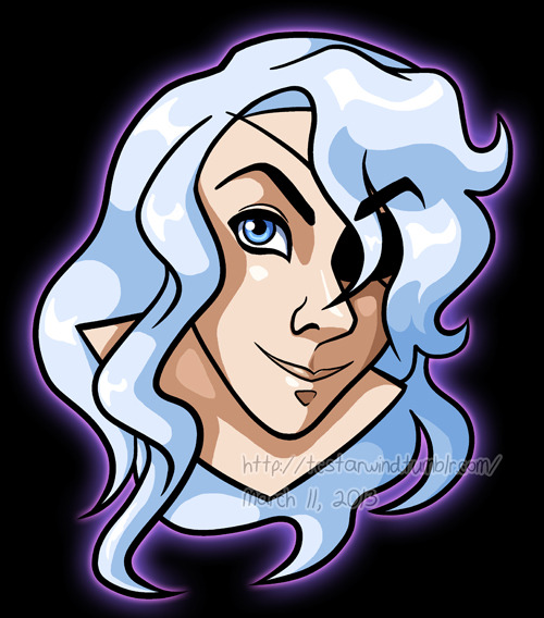 Fanart of Dais/Rajura's head.